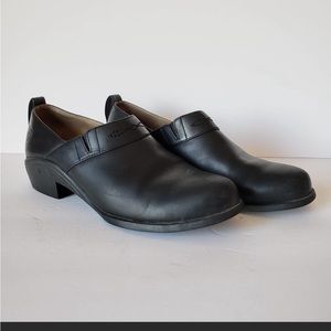 Ariat Womens Black Leather Clogs Shoes Size 7.5B